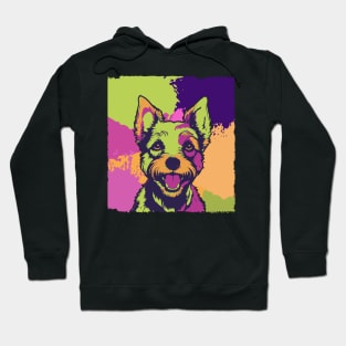 Enthusiastic dog Aesthetic terrier matching couple family cute Hoodie